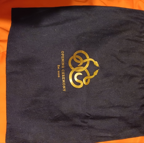 🥳3xHP🥳 Opening Ceremony Women's Black Leather side Zip Boots Sz.37 - Picture 7 of 13